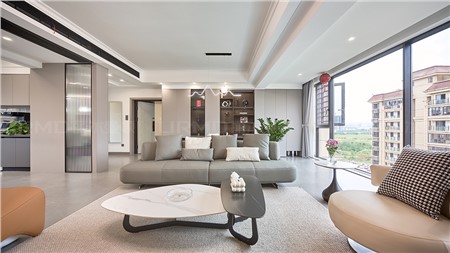 18W裝出156m²現(xiàn)代風(fēng)格的家| 麗爾曼頓家居全屋定制