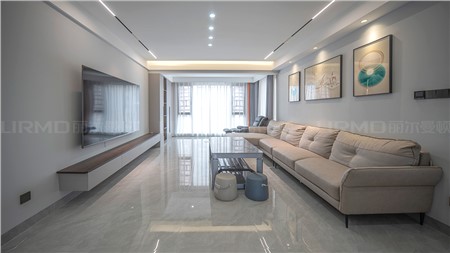 13.6w搞定142m²現代風的家 | 麗爾曼頓全房全屋定制