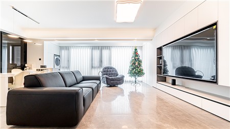 15.8w打造現(xiàn)代輕奢風(fēng)格的家138m² | 麗爾曼頓全房全屋定制