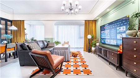 12.8w打造美式風格的家170m² | 麗爾曼頓全房全屋定制