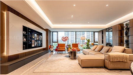 20.8w打造意式輕奢風(fēng)格的家198m² | 麗爾曼頓全房全屋定制