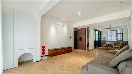 13.8w打造奶油中古風格的家121m² | 麗爾曼頓全房全屋定制