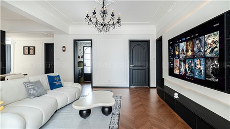 16.8w打造法式復(fù)古風(fēng)格的家128m² | 麗爾曼頓全房全屋定制